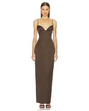 Camila Coelho Teodora Gown - Brown
