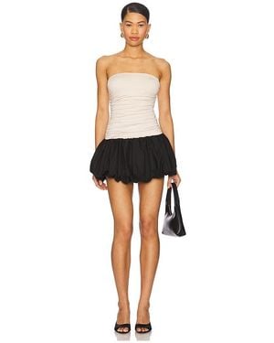 MORE TO COME Raquel Mini Dress - Black
