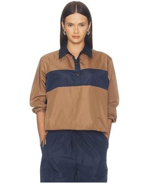 Rag & Bone CHEMISE RUGBY en Brown - Bleu