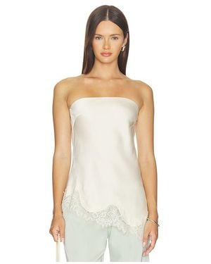 Elodie the Label Lacey Top - Natural