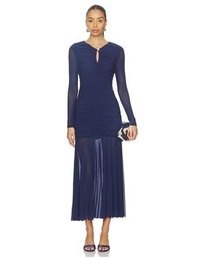 Astr Yasmine Dress - Blue