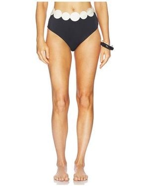 Ancora Solara High Waisted Bikini Bottom - Blue