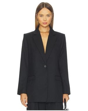 St. Agni Split Back Blazer - Black