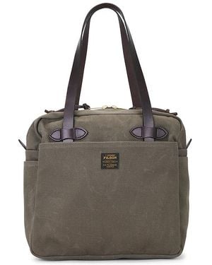 Filson Tote-Bag Zipper - Grün