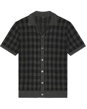 Rails Ronan Short Sleeve Shirt - Black