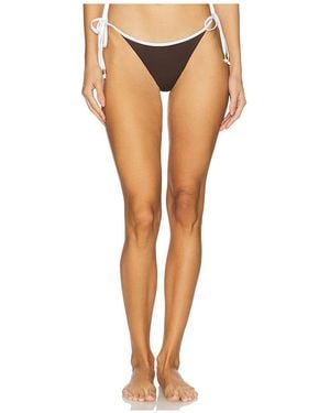 Seafolly Rio Tie Side Bikini Bottom - White