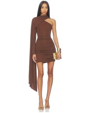 Nbd Minivestido Allona Mini Dress En Color Marrón Talla (También En Xxs, Xs, M) - Multicolor