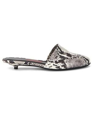 LUCASHEVA Iris Mule - White