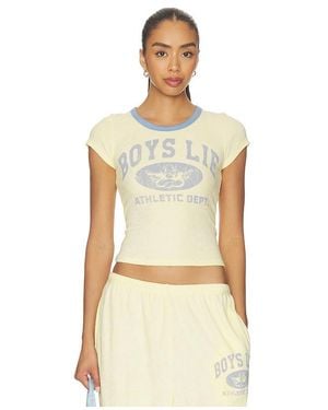 Boys Lie Athletic Depts V3 Baby Tee - Natural