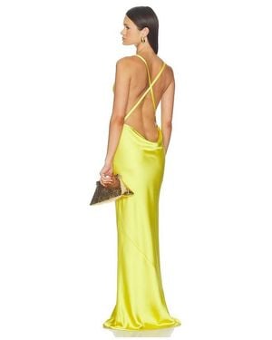 norma kamali backless dress Norma Kamali Low Back Drape Gown main image 1