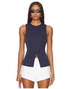 ALL THE WAYS Jianna Vest - Blue
