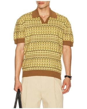 Drole de Monsieur Polo Maille Coogie - Yellow