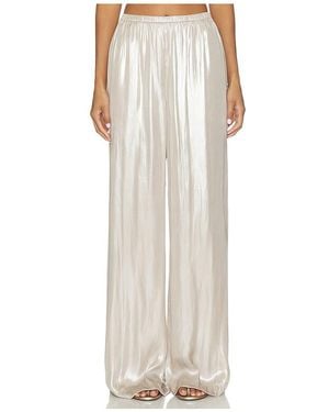 SABLYN Lexi Lower Rise Relaxed Pull On Pant - White