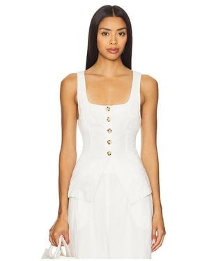 LSPACE Sofie Vest - White