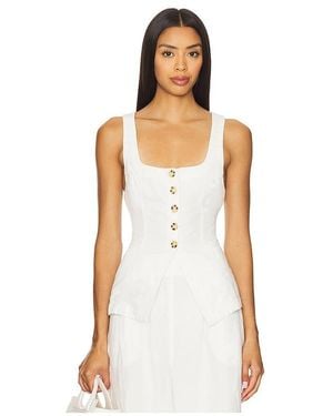 LSPACE Sofie Vest - White