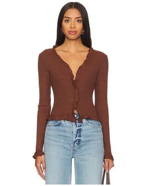 Lamade Cardigan Sweet Serenade Ruffle - Blau