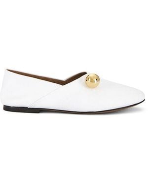 Flattered Flache Schuhe - Weiß