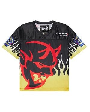 Reason Dodge Football Jersey En Color Negro Talla (También En M, S, Xl/1X)