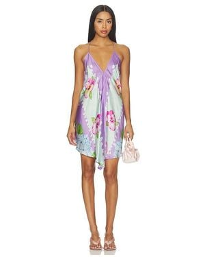 VERANDAH Vestido Dress En Color Lavanda Talla (También En Xs, S, M) - Rojo