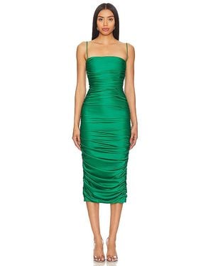 Nookie Pallisade Midi Dress - Green