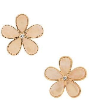 BaubleBar Resin Flower Earring - White