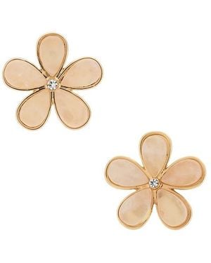 BaubleBar Resin Flower Earring - White