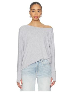 superdown Zana Top En Color Gris Talla (También En M, S, Xl, Xs, Xxs) - Blanco