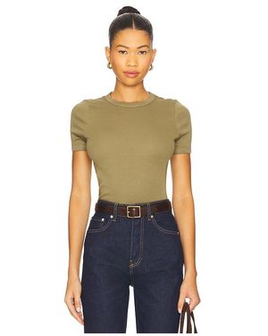 Enza Costa T-Shirt Im New-Classic-Stil - Blau