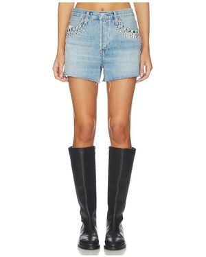 RE/DONE Shorts Breezy - Blau