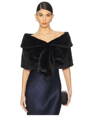 Unreal Fur Zum Wickeln Champagne - Schwarz