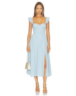 Astr Wedelia Dress - Blue
