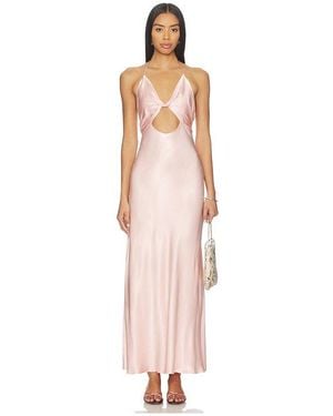 Bardot Isola Halter Neck Maxi Dress - White