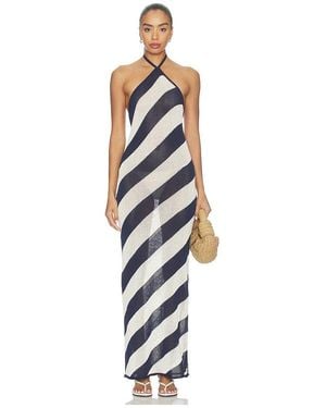 SER.O.YA Dree Knit Maxi Dress - White