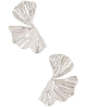 Lovers + Friends Eve Earrings - White