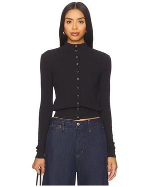geel Cardigan Martin - Schwarz