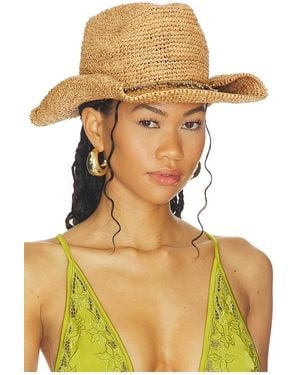 Flora Bella Kendra Lux Cowboy Hat - Natural
