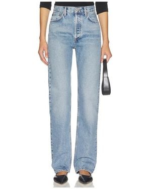 Agolde 90S Pinch Waist Long Jean - Blue