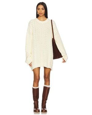 Callaghan Suéter De Punto Trenzado Mia En Color Crema Talla - Neutro