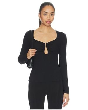 Elodie the Label Mireya Top - Black