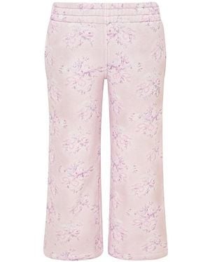 LoveShackFancy Selbie Tween Sweatpant - Pink