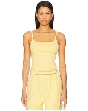 DONNI. The Rib Spaghetti Tank - Orange