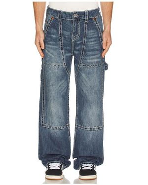 TRUE RELIGION Workwear-Hose Vinny - Blau