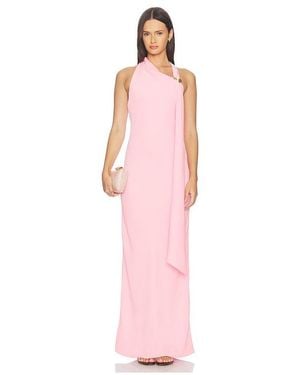 Amanda Uprichard Maxikleid Sonya - Pink