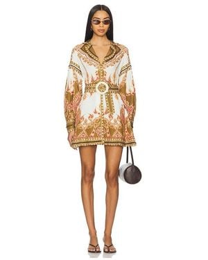 Scarlett Poppies Florista Mini Dress - Natural
