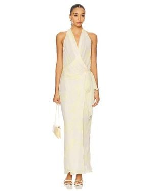 Bec & Bridge Colmar Wrap Maxi Dress - White