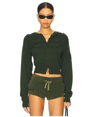 Nii HAI Button Up Cardigan - Green