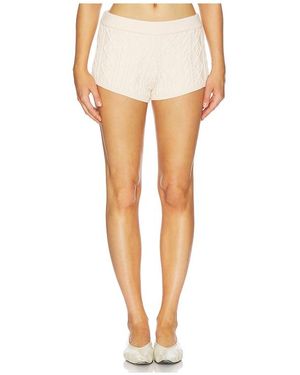 Lioness Housewife Knit Short - White
