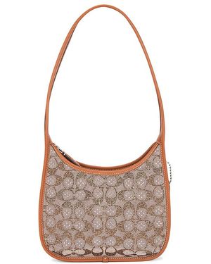 COACH Originals Curve Zip Bag - Brown