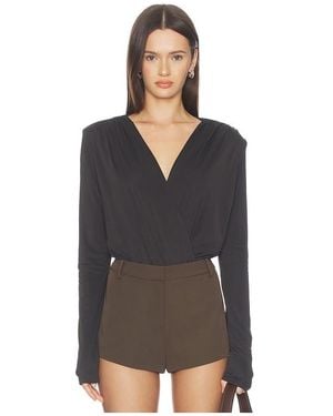 FAVORITE DAUGHTER The Slinky Date Blouse - Black