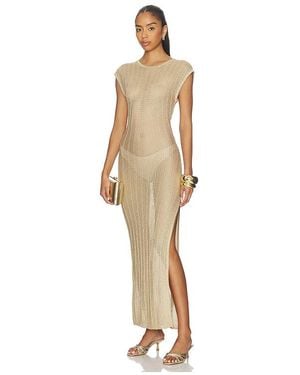 La Porte Nell Dress - Natural